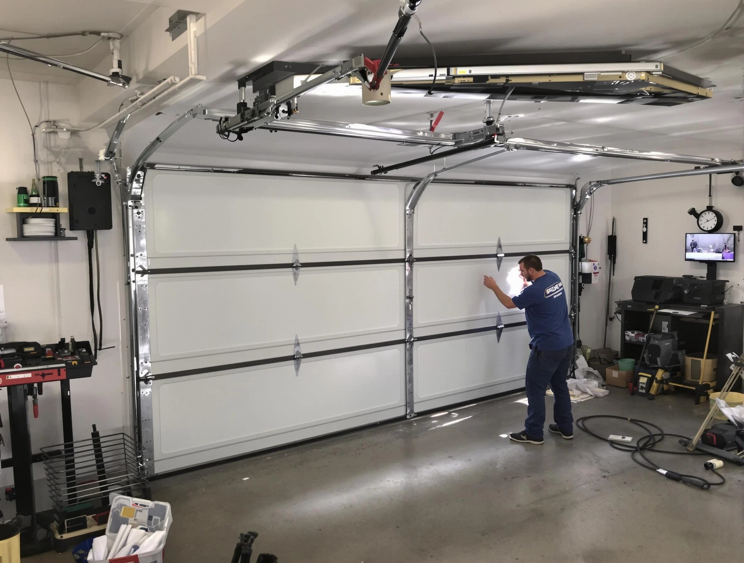 Professional garage door repair service by Covington Garage Door Repair in Covington
