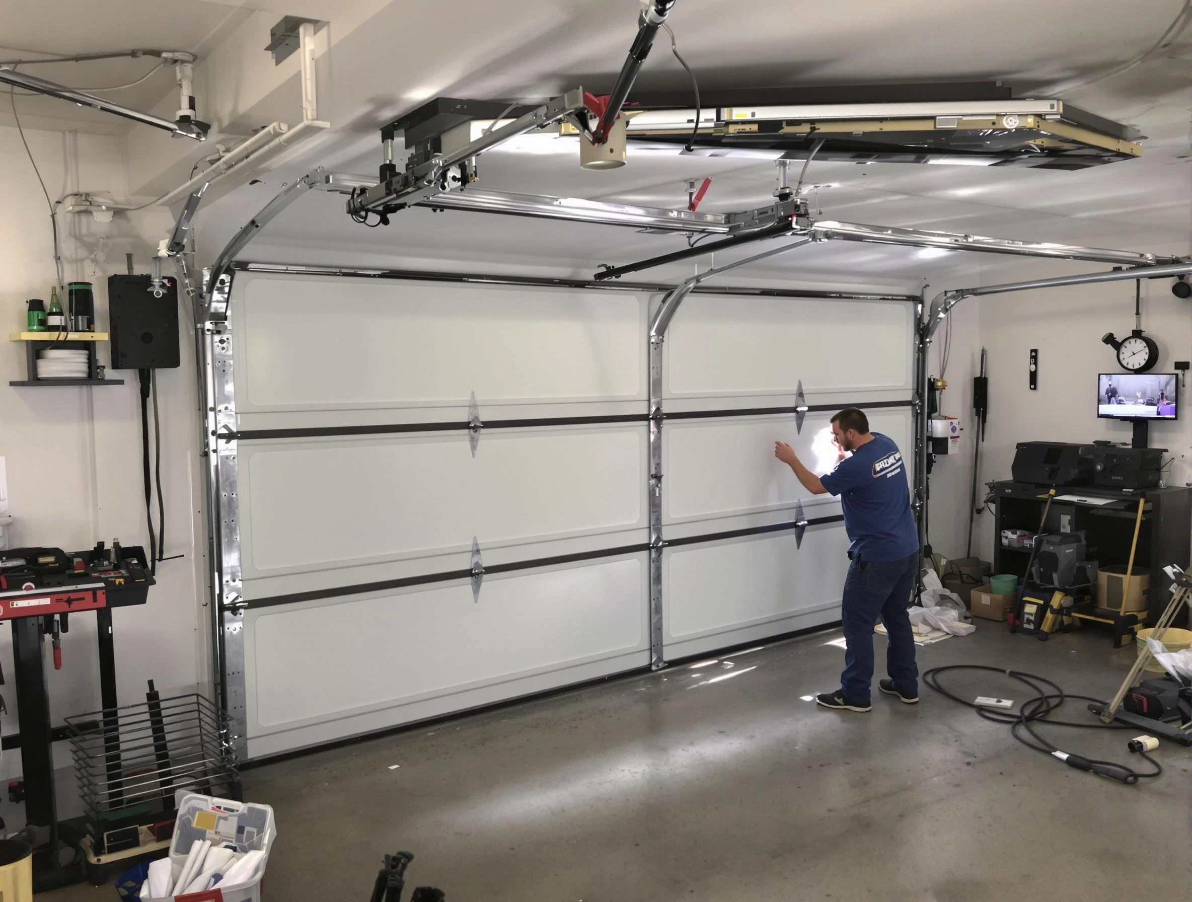 Professional garage door repair service by Covington Garage Door Repair in Covington