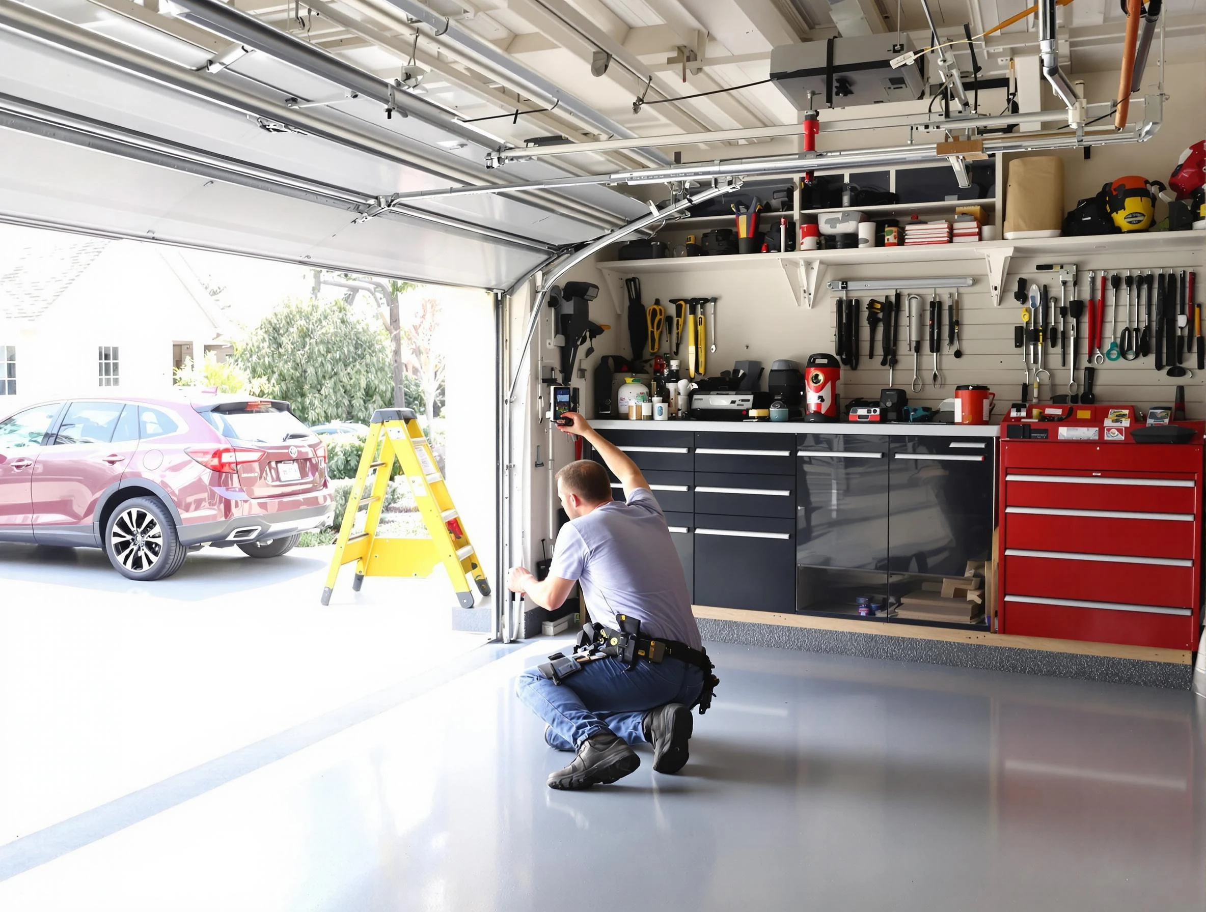 Local garage door repair service by Covington Garage Door Repair in Covington